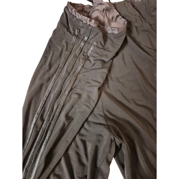 Mandorla Italia VTG 90s Y2K Harem Pants Crepe Knit Jogger Slouchy Pants sz 46/M - Picture 10 of 12